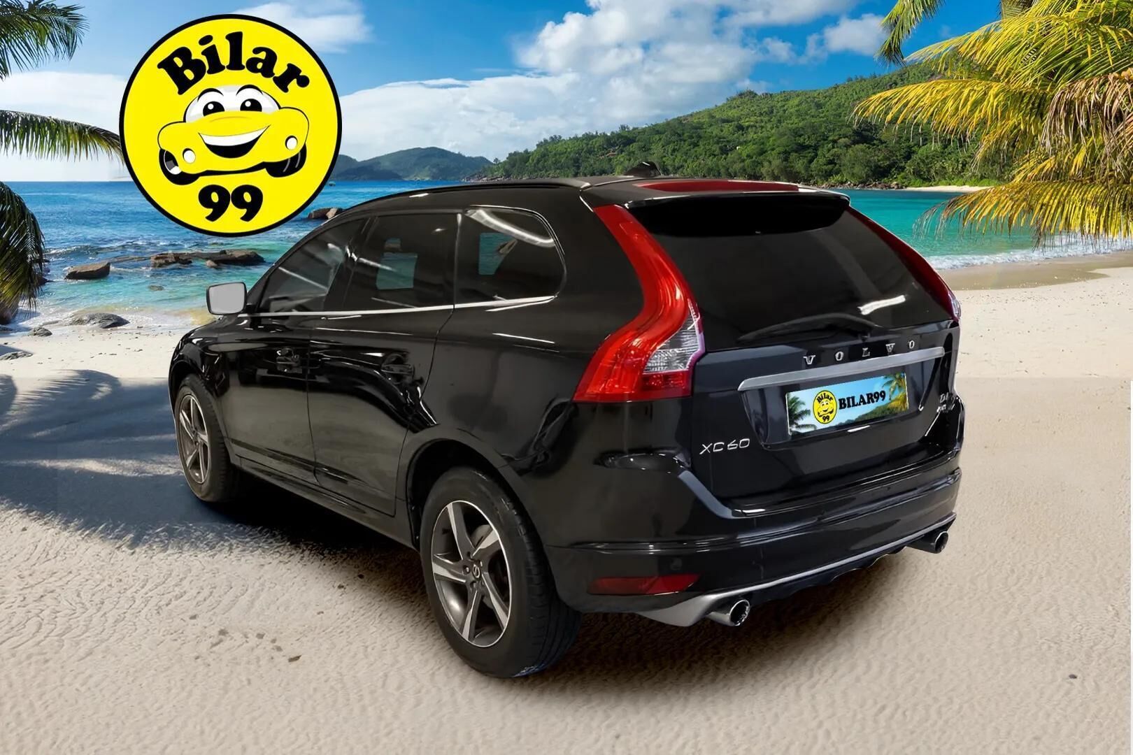 Volvo XC60 2015 D4 AWD R-Design aut ** Adapt.vakkari / Panorama / Nahkasisusta / Webasto / Blis ** - 2x vanteet / Merkkihuollettu