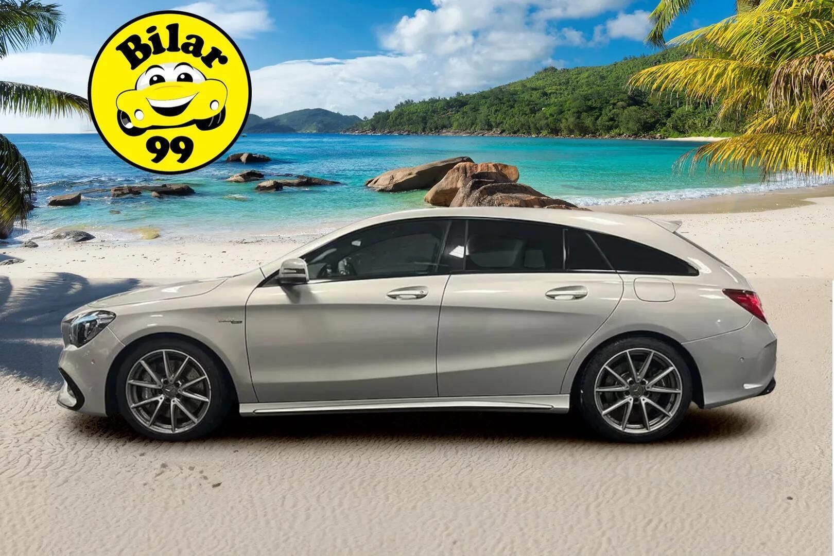 MERCEDES-BENZ CLA 45 AMG 2017 4MATIC Shooting Brake 381hv ** LED / Kamera / CarPlay / Nahka-alcantara **