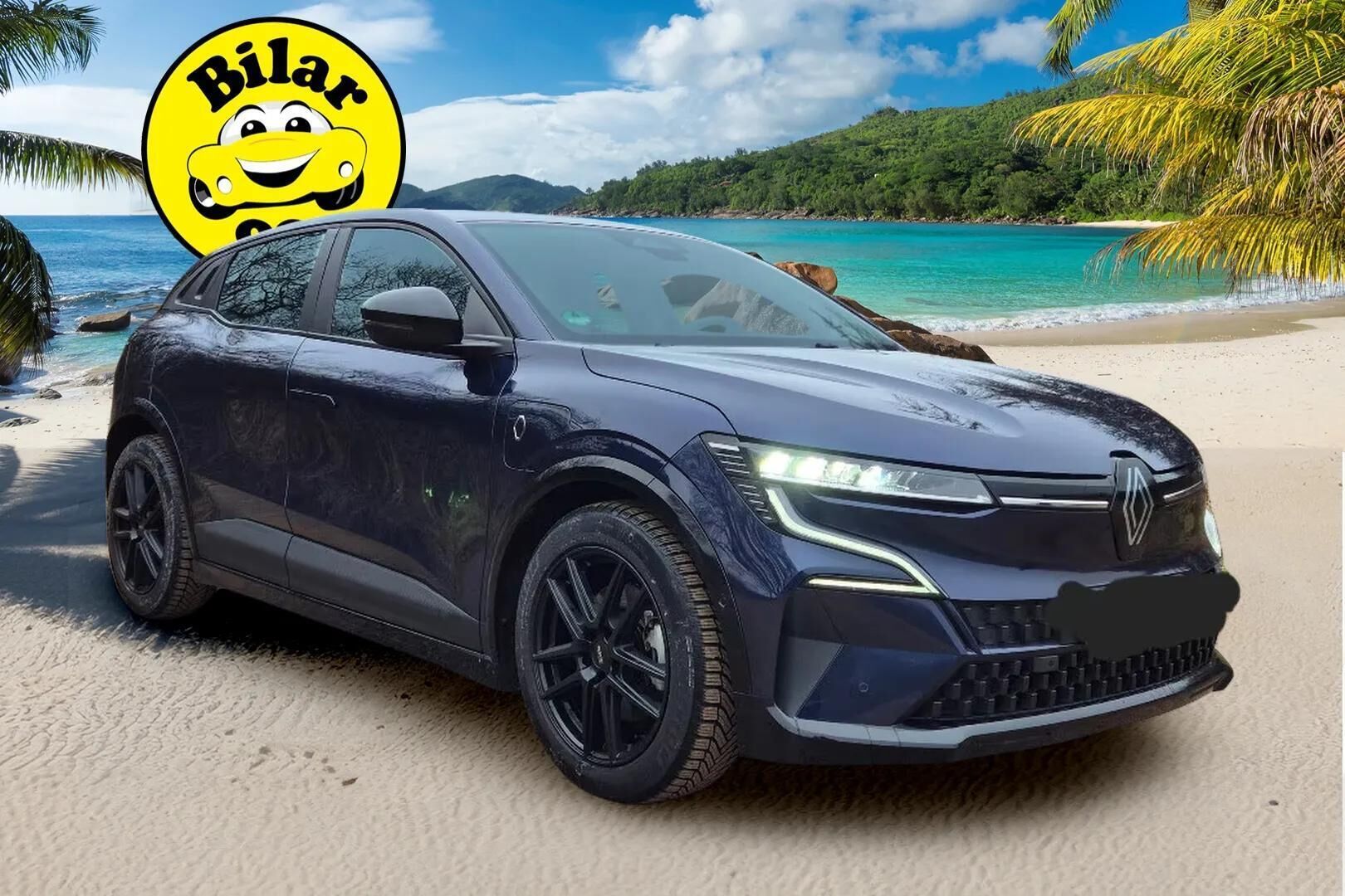 RENAULT MEGANE 2022 E-Tech electric 60kWh 220hv Evolution * ACC / Koukku / P.kamera / ILP / LED / Navi / Keyless * - Kahdet renkaat aluvanteilla / Merkkihuollot / Huoltosopimus 10/2027