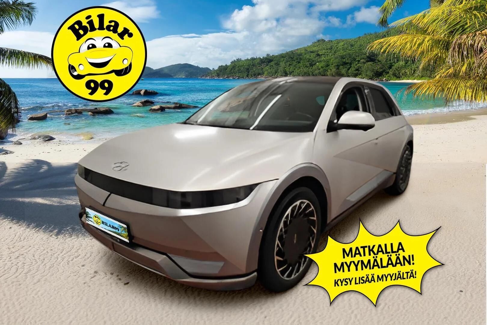 HYUNDAI IONIQ 5 2022 73 kWh 217 hv Premium ** HUD / Nahat / Bose / Lämpöpumppu / ACC * - HULLUT AVAJAISHULINAT KORKOTARJOUS 3,29 %