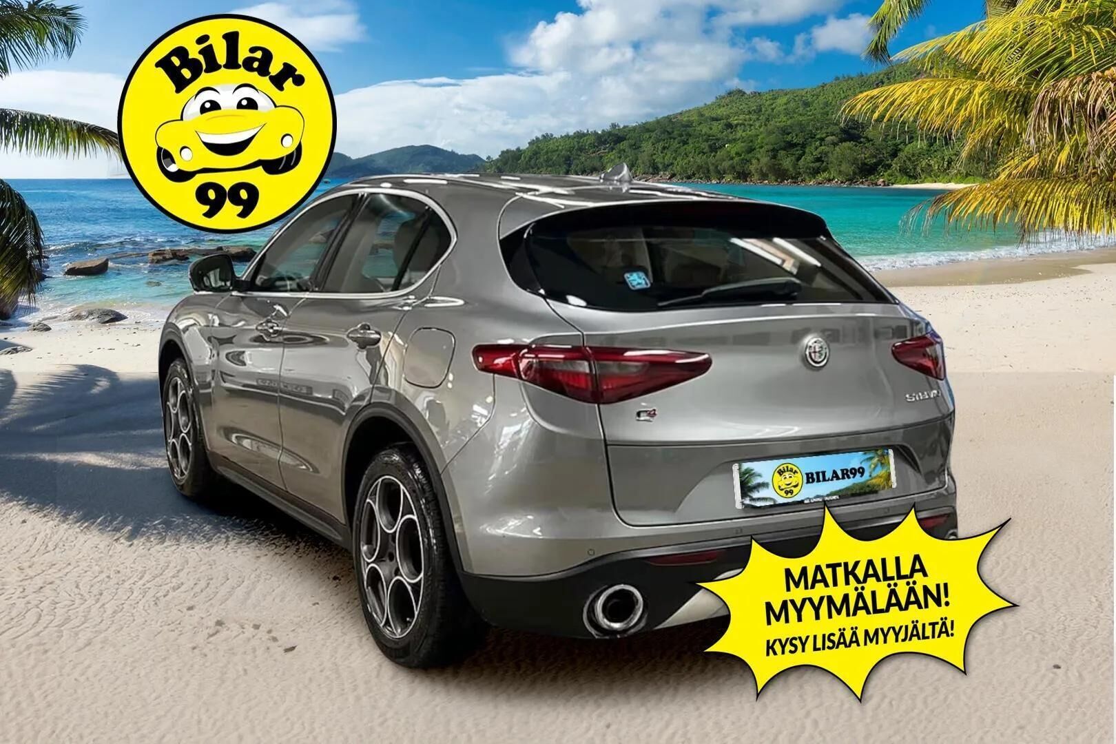 ALFA ROMEO STELVIO 2018 2.0 Turbo Q4 Super 280hp ** Nahat / P-Kamera / Muistipenkki / Navi **