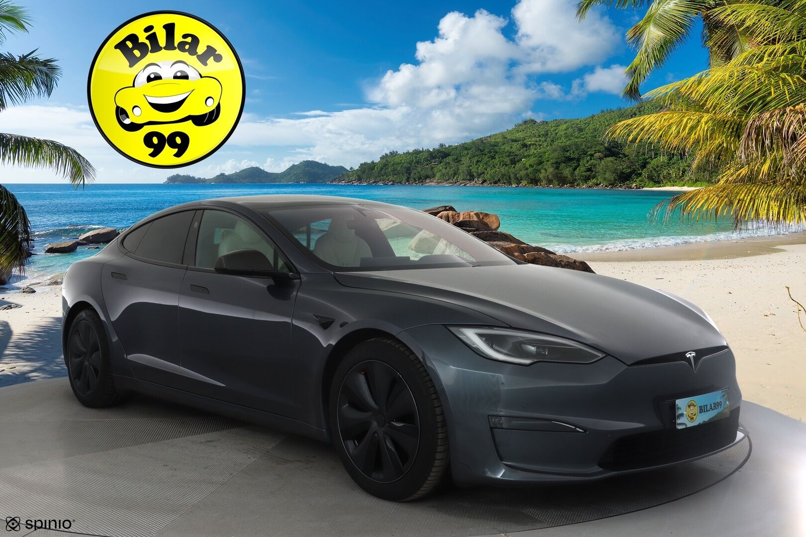 TESLA MODEL S 2023 Long Range *Koukku / Lasikatto /  ILP / ACC / Matrix-LED / P.kamera / Ilmastoitu Muistipenkki / Navi / Kaistavahti* - 2x Latauskaapelit