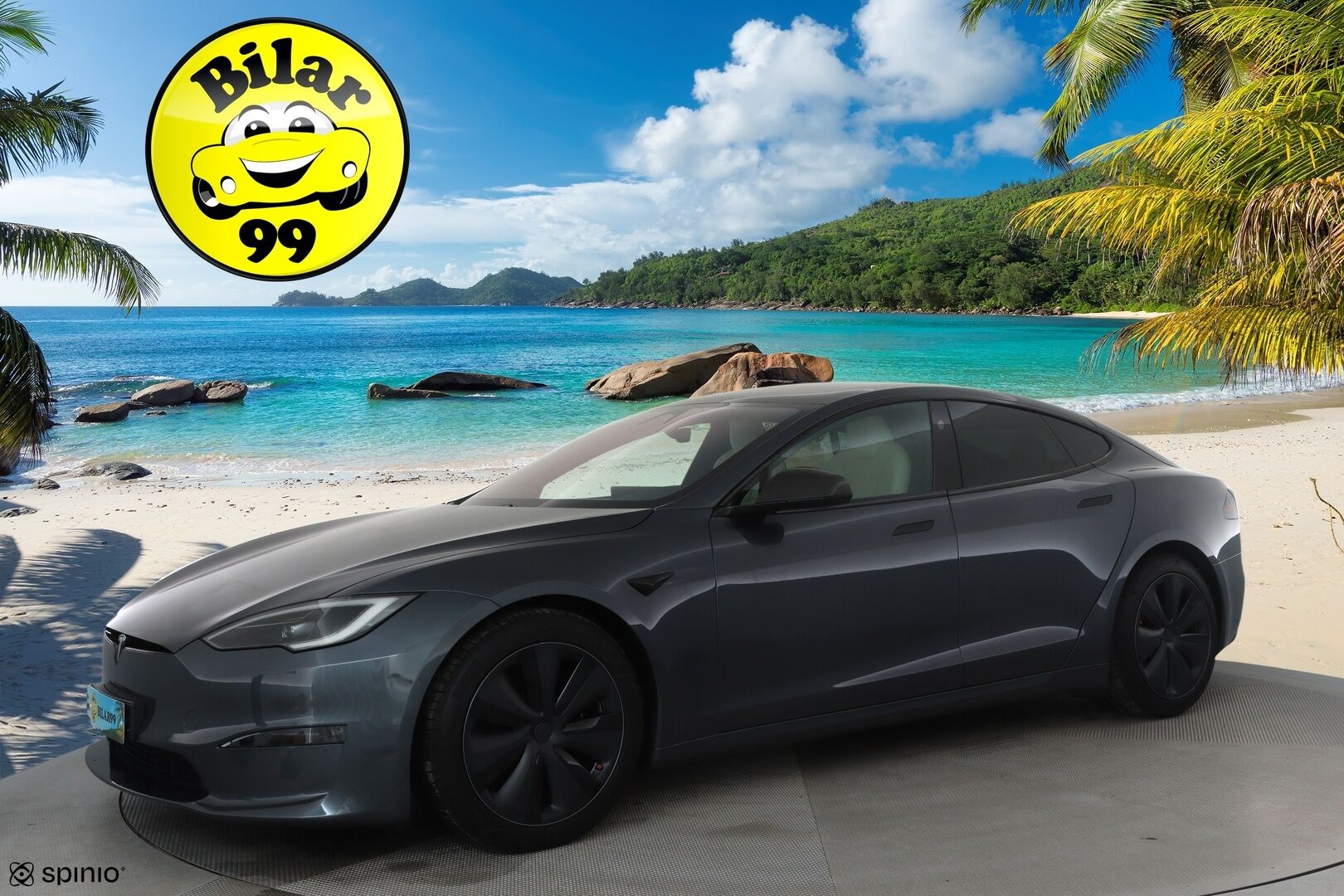 TESLA MODEL S 2023 Long Range *Koukku / Lasikatto /  ILP / ACC / Matrix-LED / P.kamera / Ilmastoitu Muistipenkki / Navi / Kaistavahti* - 2x Latauskaapelit