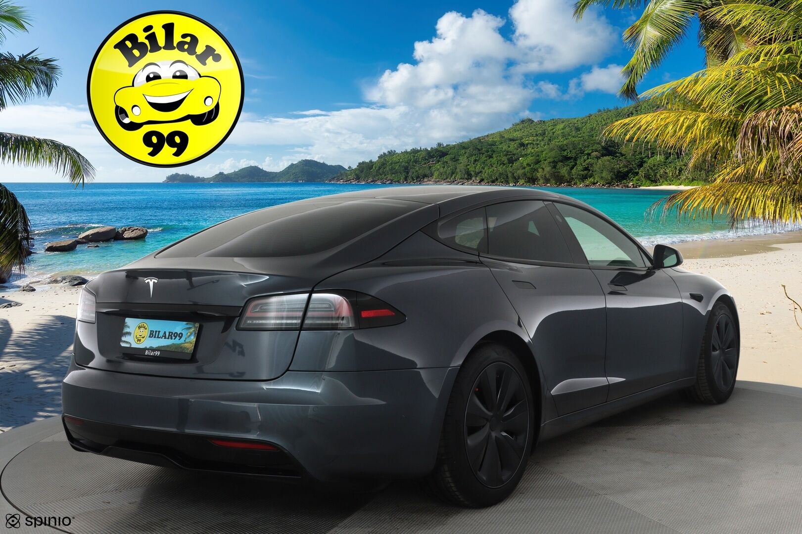 TESLA MODEL S 2023 Long Range *Koukku / Lasikatto /  ILP / ACC / Matrix-LED / P.kamera / Ilmastoitu Muistipenkki / Navi / Kaistavahti* - 2x Latauskaapelit