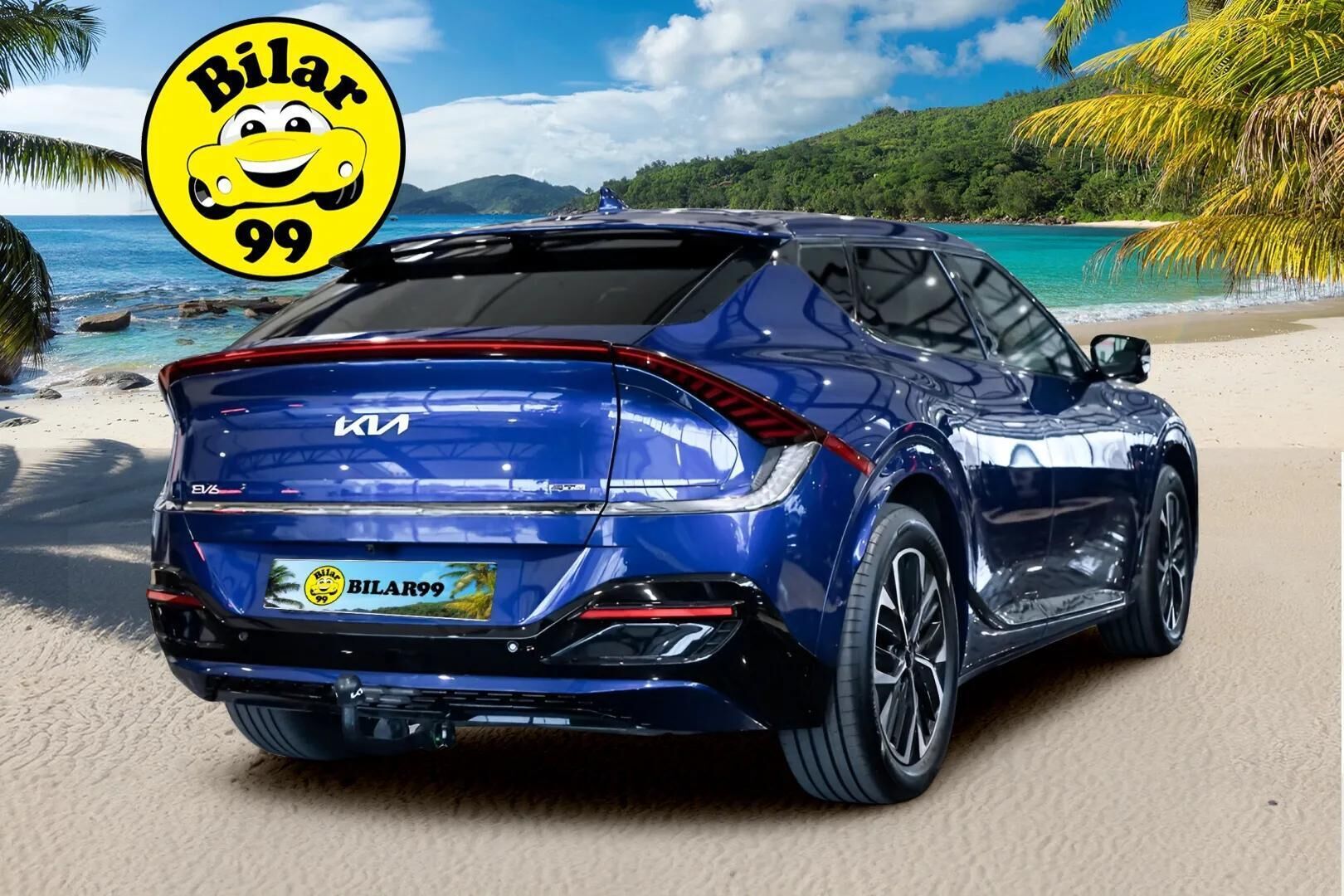 KIA EV6 2023 GT-Line AWD 77 kWh 325 hv - | ACC | Koukku | Ilmastoidut penkit | ILP | Meridian | HUD | 360° |