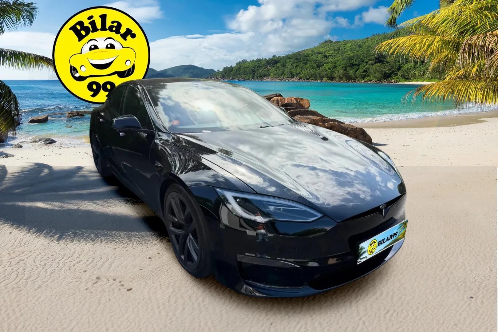Tesla Model S 2023 Long Range - | ILP | ACC | Lasikatto | Ilma-alusta | Matrix-LED | P.Kamera | Ilmastoitu Muistipenkki | Premium Audio | Navi | Kaistavahti | Keyless | 2x Latauskaapelit |