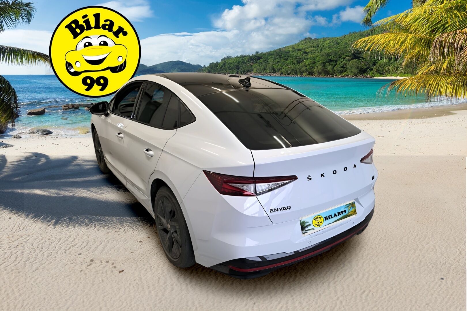 SKODA ENYAQ 2023 RS 4x4 220kW / ACC / ILP / Muistipenkit / HUD / Matrix-LED / P.kamera - HULLUT AVAJAISHULINAT KORKOTARJOUS 3,29 %