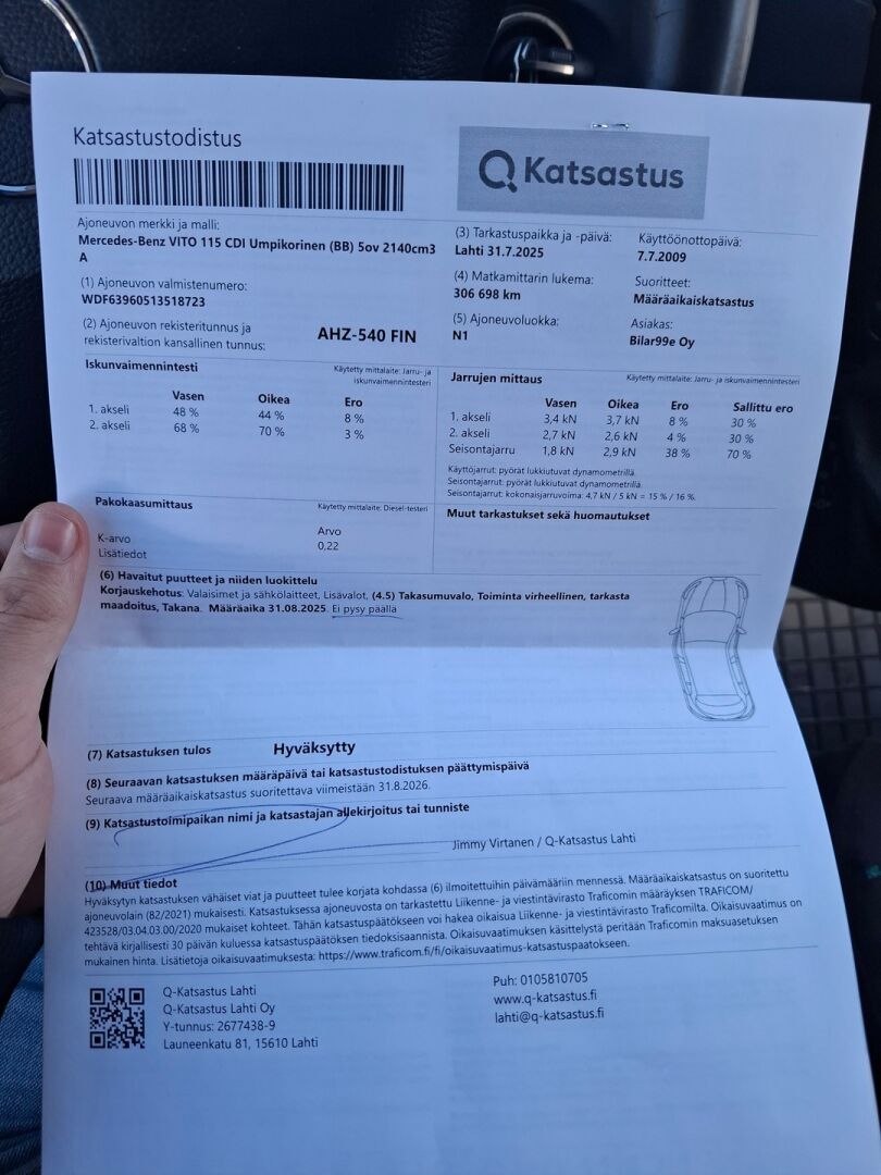 Mercedes-Benz Vito 2009 115CDI -3,2/34K pitkä A3 Aut. **MYYDÄÄN HUUTOKAUPAT.COM** - **MYYDÄÄN HUUTOKAUPAT.COM**