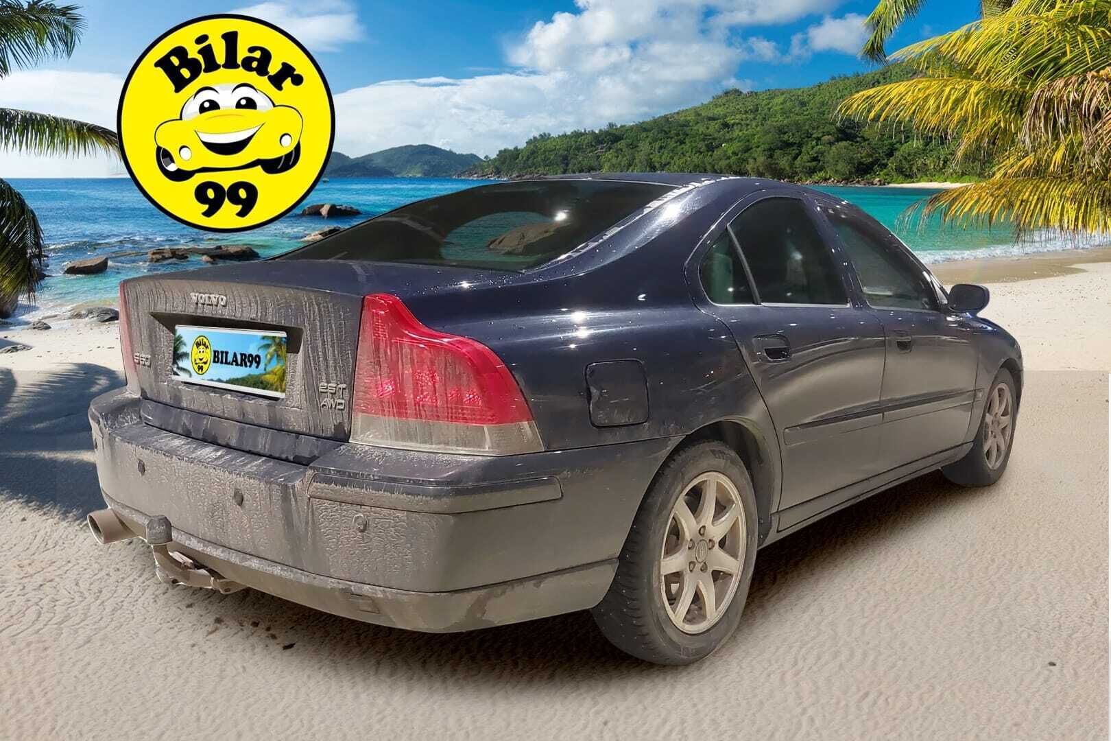 Volvo S60 2005 AWD 2,5T Sedan aut * Webasto / Vetokoukku / Peruutuskamera / Vakkari / Kenwood / Aut.Ilmastointi - Juuri huollettu! - HULLU BLACKWEEK KORKOTARJOUS 2,49%