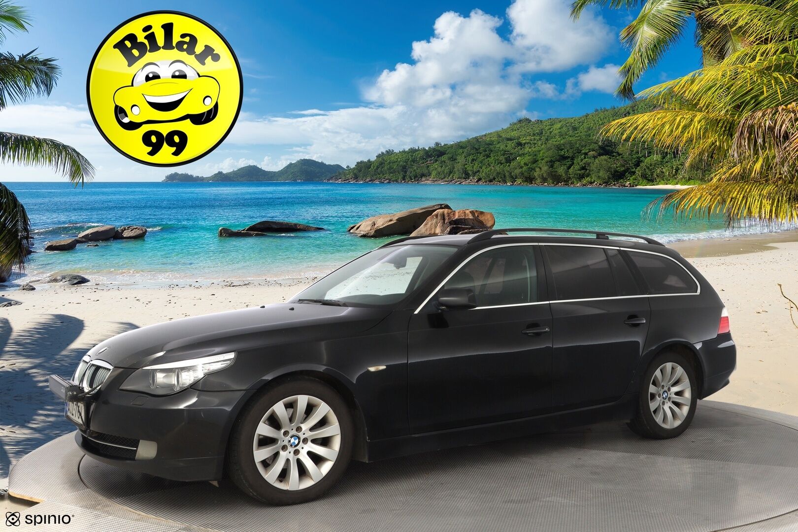 BMW 520 2009 E61 Touring - YritysOutlet - Myydään vain yrityksille - Leimaa 11/2026 / Kahdet hyvät renkaat vanteilla / Lohko + sisälämmitin / Lisävalo