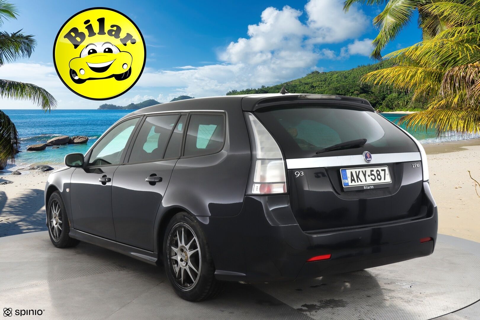 Saab 9-3 2008 Sport Combi 1,9TiD PF Linear Business M6 - *Myydään huutokaupat.com*