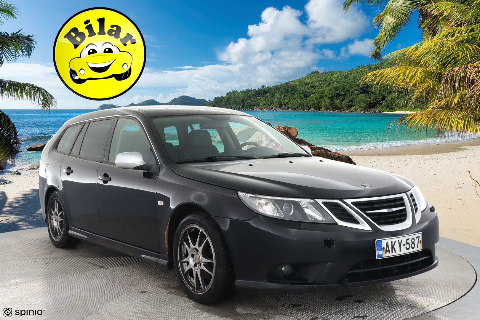 Saab 9-3 2008 Sport Combi 1,9TiD PF Linear Business M6 - *Myydään huutokaupat.com*