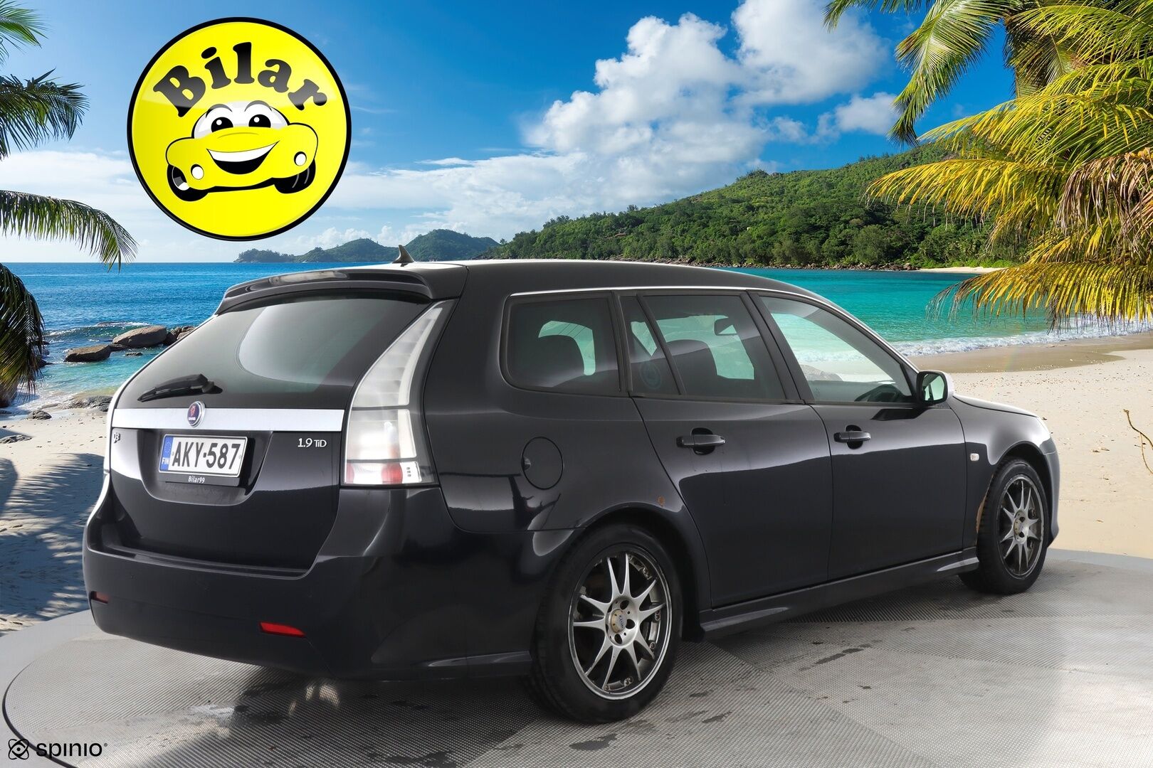 Saab 9-3 2008 Sport Combi 1,9TiD PF Linear Business M6 - *Myydään huutokaupat.com*