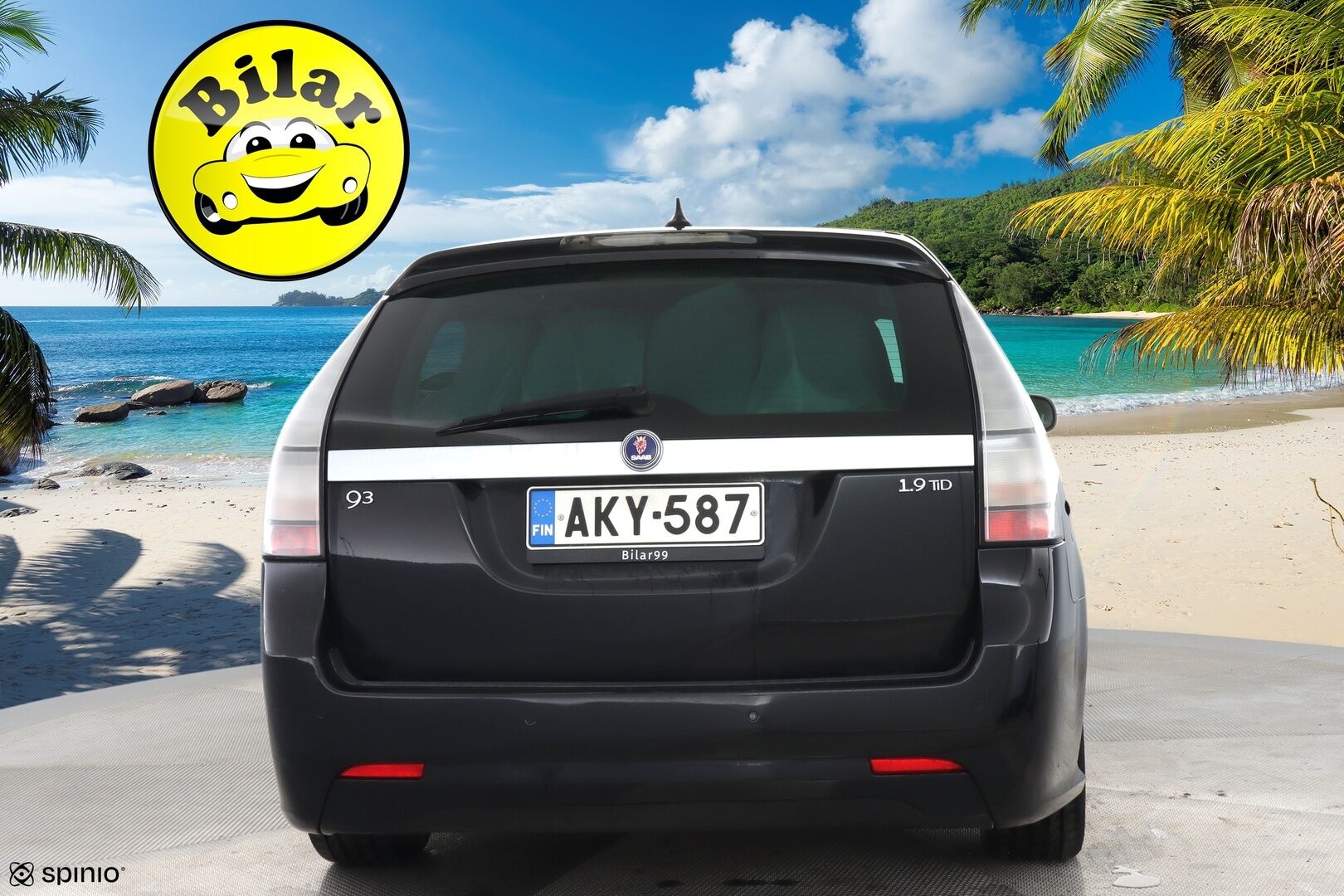 Saab 9-3 2008 Sport Combi 1,9TiD PF Linear Business M6 - *Myydään huutokaupat.com*
