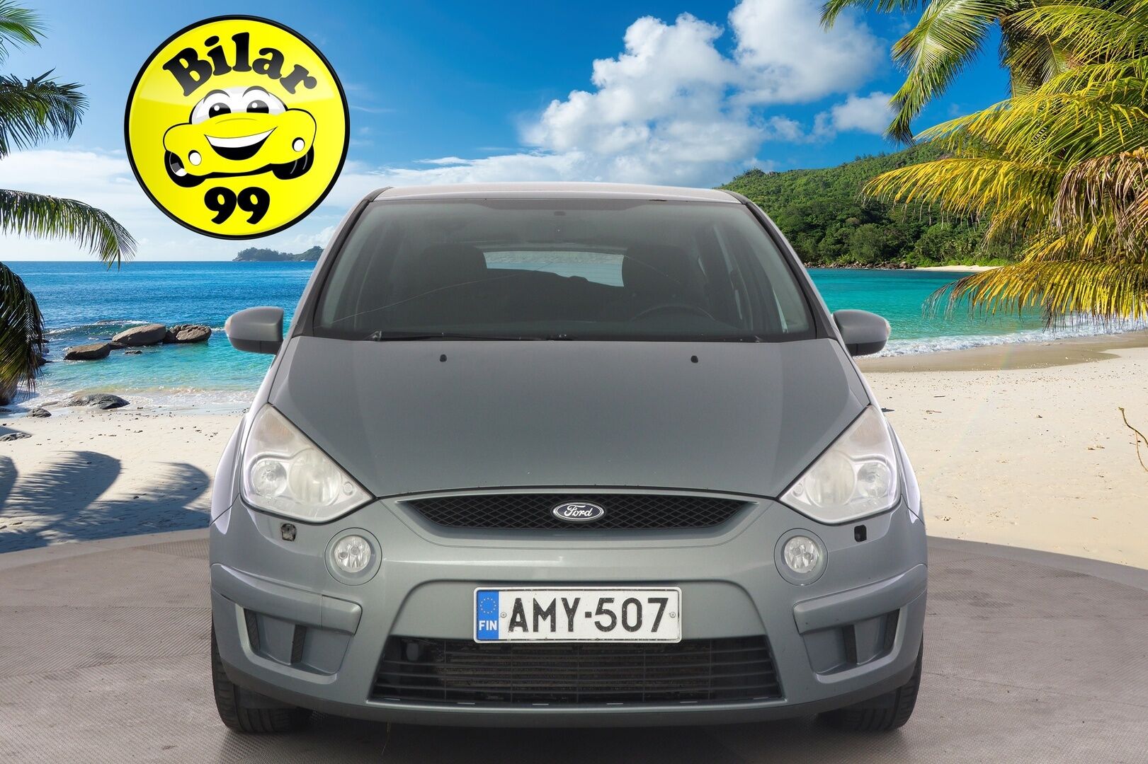 Ford S-Max 2008 2,0 TDCi 140hv Trend M6 5-ovinen *7-paikkanen / lohko / Koukku / Myydään huutokaupat.com*