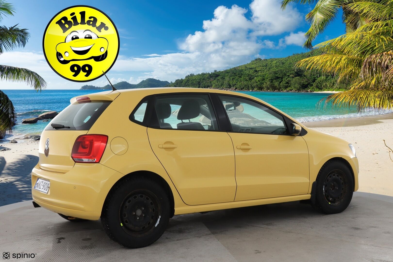 Volkswagen Polo 2010 Comfortline 1,6 TDI 66 kW (90 hv) DSG-automaatti 4-ovinen - YritysOutlet - Myydään vain yrityksille