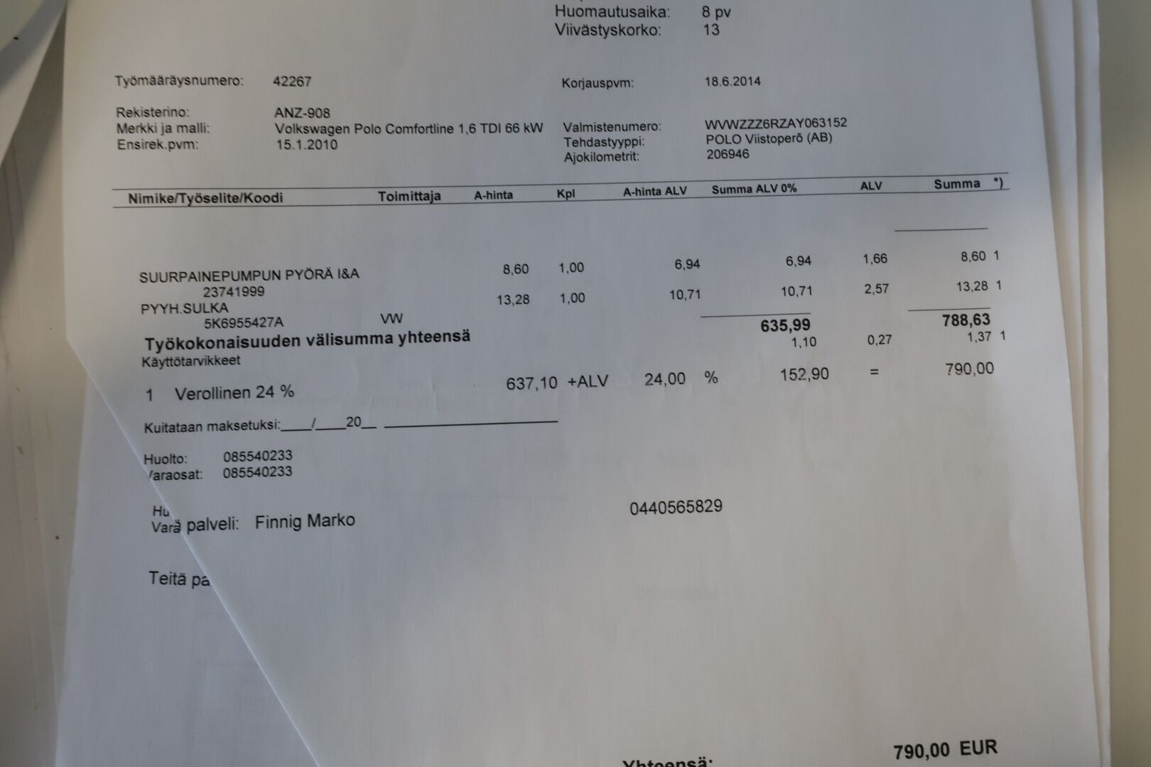 Volkswagen Polo 2010 Comfortline 1,6 TDI 66 kW (90 hv) DSG-automaatti 4-ovinen - YritysOutlet - Myydään vain yrityksille