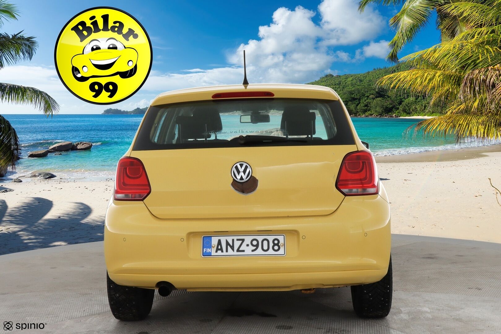 Volkswagen Polo 2010 Comfortline 1,6 TDI 66 kW (90 hv) DSG-automaatti 4-ovinen - YritysOutlet - Myydään vain yrityksille