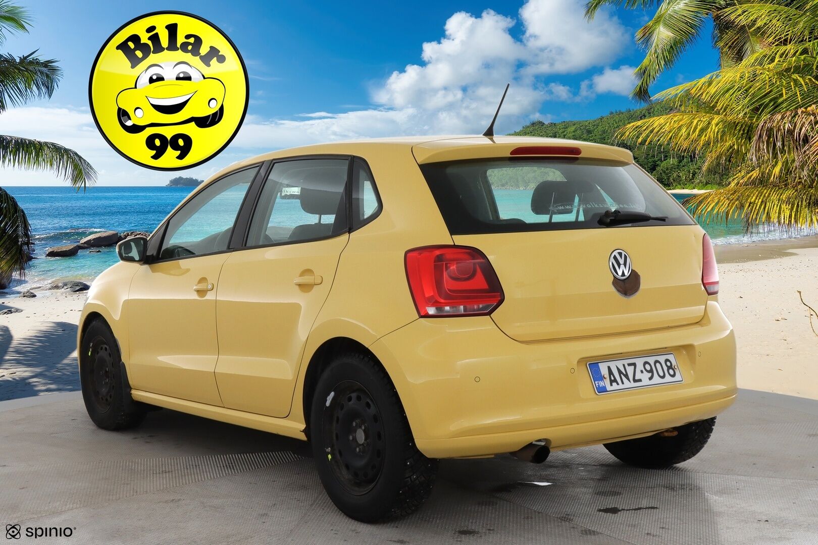 Volkswagen Polo 2010 Comfortline 1,6 TDI 66 kW (90 hv) DSG-automaatti 4-ovinen - YritysOutlet - Myydään vain yrityksille
