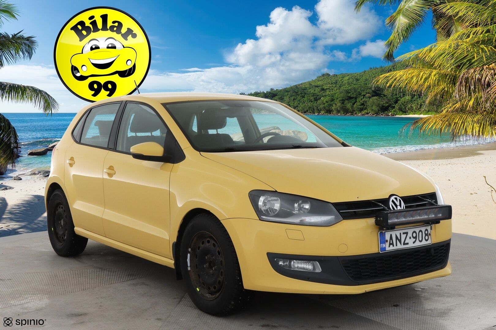 Volkswagen Polo 2010 Comfortline 1,6 TDI 66 kW (90 hv) DSG-automaatti 4-ovinen - YritysOutlet - Myydään vain yrityksille
