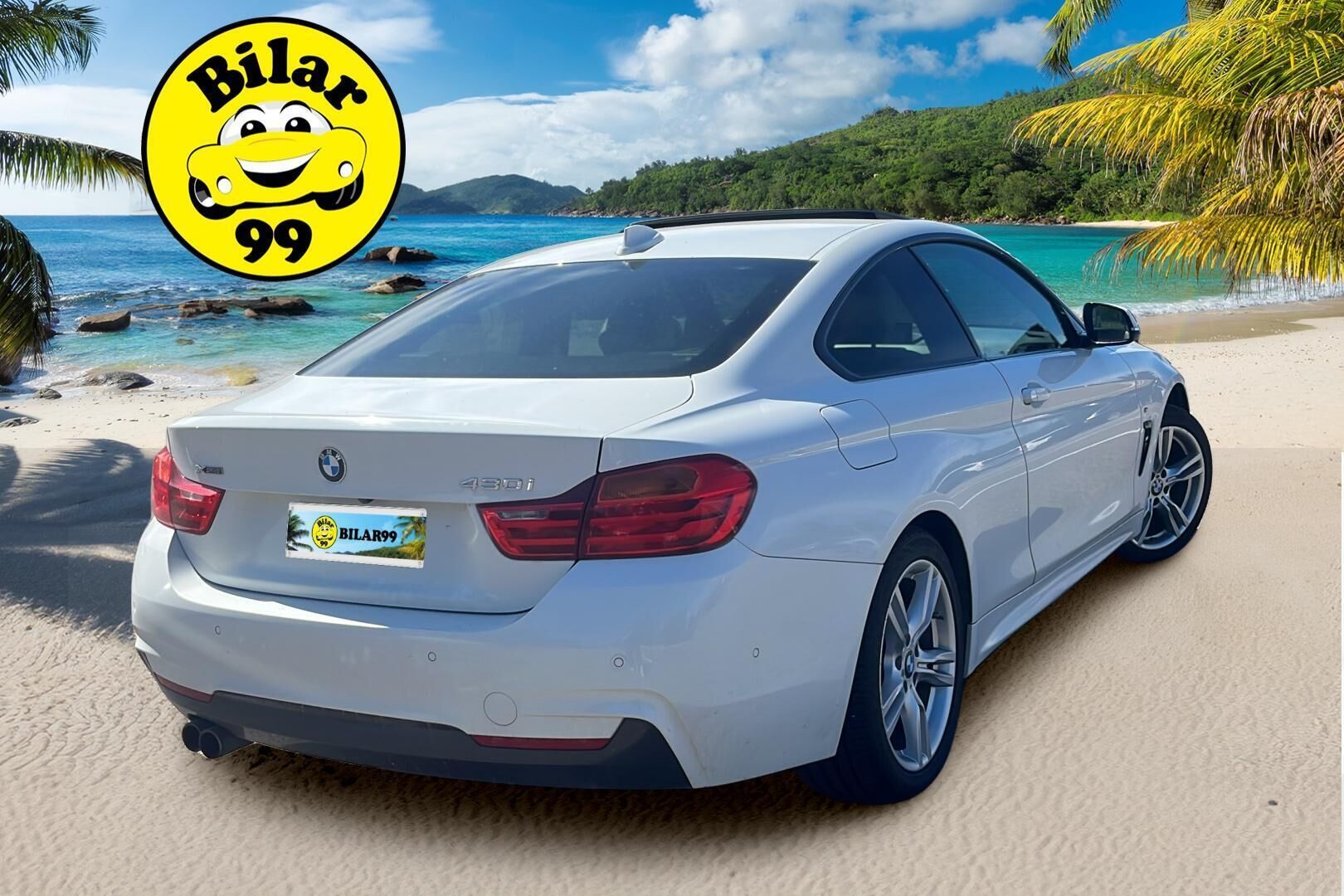 BMW 430 2017 F32 Coupe 430i A xDrive Business M Sport - Törkyvarusteet! | ACC | HUD | Harman & Kardon | Nahkapenkit sähkösäädöillä | Adapt.Led | P.Kamera | BLISS |