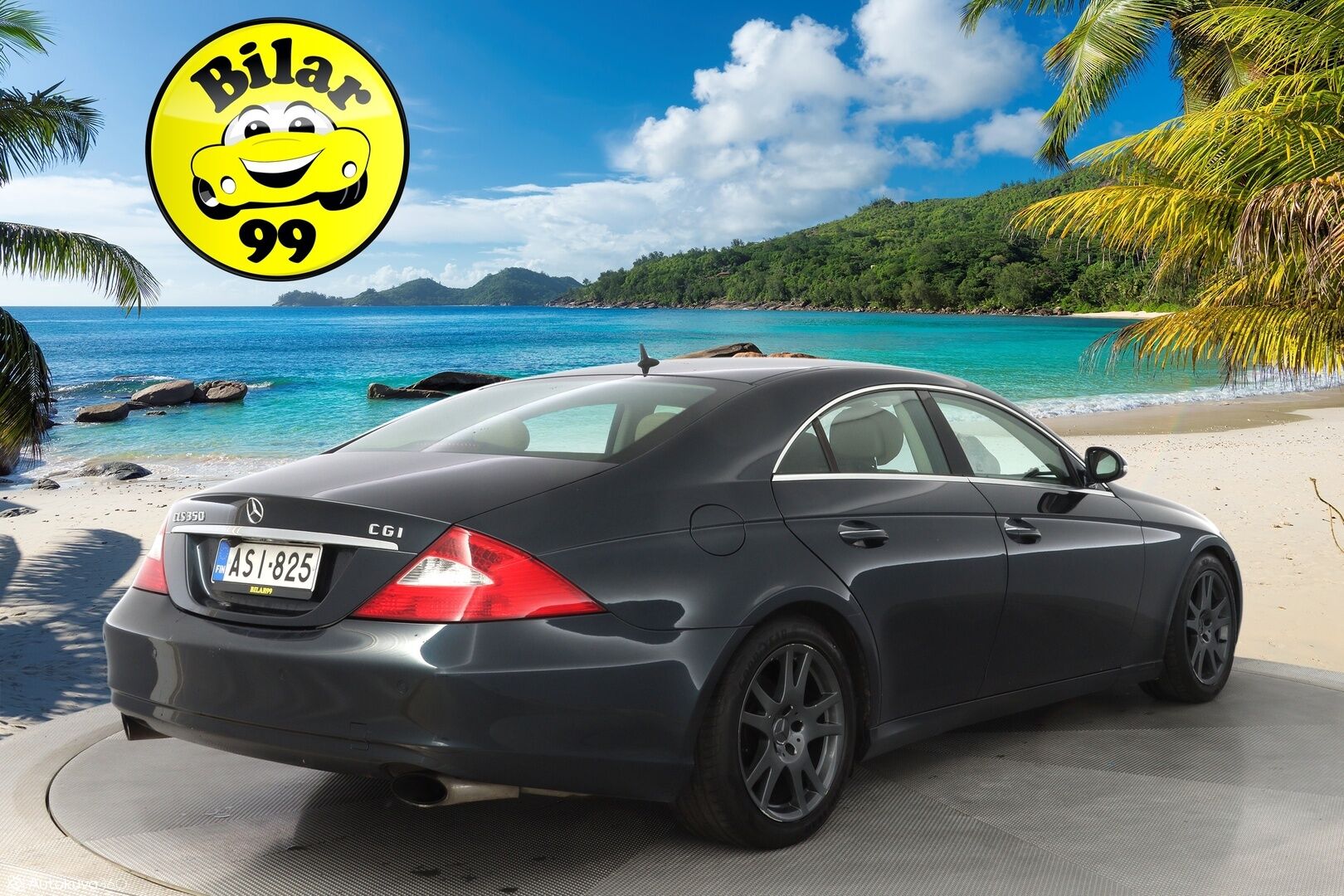 Mercedes-Benz CLS 2007 350 CGI *Myydään huutokaupat.com sivulla* - Lohkolämmitin / Peruutuskamera / Bluetooth / Vakionopeudensäädin /  Muistipenkki / Navi / Nahkasisusta / Suomi-auto 