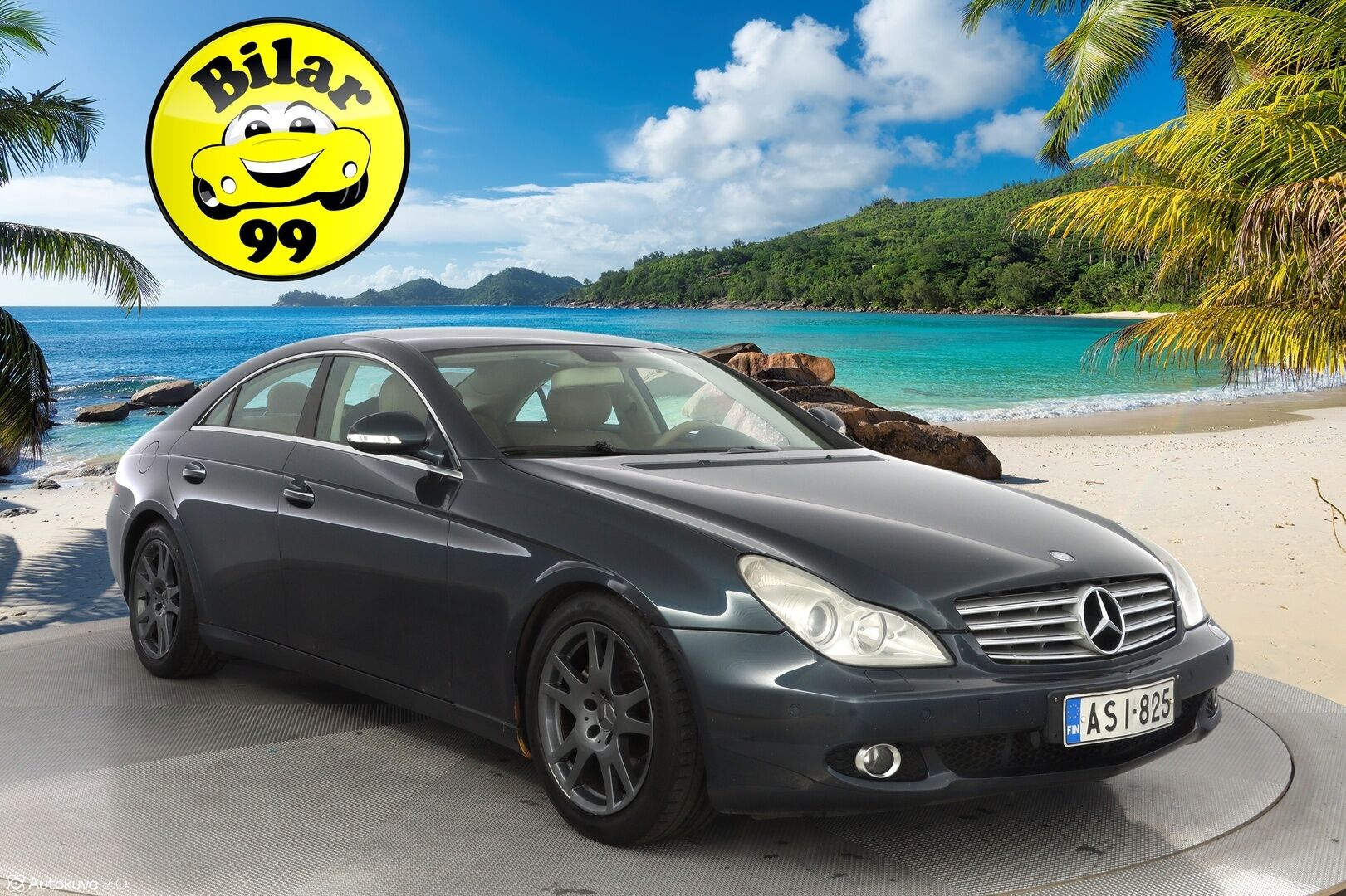 Mercedes-Benz CLS 2007 350 CGI *Myydään huutokaupat.com sivulla* - Lohkolämmitin / Peruutuskamera / Bluetooth / Vakionopeudensäädin /  Muistipenkki / Navi / Nahkasisusta / Suomi-auto 