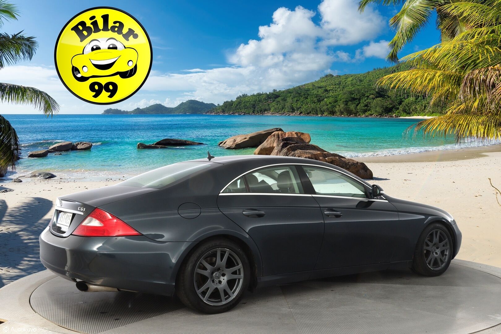 Mercedes-Benz CLS 2007 350 CGI *Myydään huutokaupat.com sivulla* - Lohkolämmitin / Peruutuskamera / Bluetooth / Vakionopeudensäädin /  Muistipenkki / Navi / Nahkasisusta / Suomi-auto 