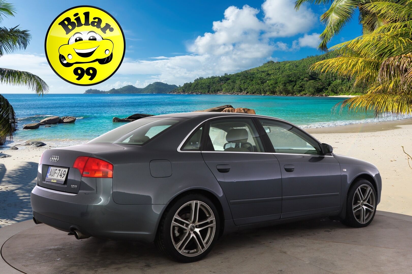 Audi A4 2005 B7 SEDAN 1.8T A 120kw *YritysOutlet - Myydään vain yrityksille* - *Pitkä leima / Juuri huollettu merkkiliikkeessä / Kahdet renkaat aluvanteilla * - Osta nyt, maksa vasta ensi vuonna