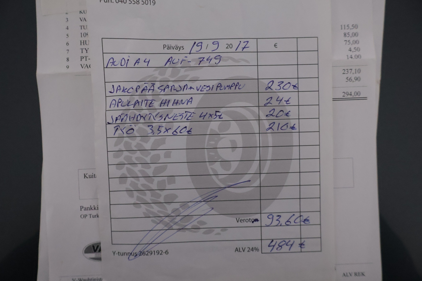 Audi A4 2005 B7 SEDAN 1.8T A 120kw *YritysOutlet - Myydään vain yrityksille* - *Pitkä leima / Juuri huollettu merkkiliikkeessä / Kahdet renkaat aluvanteilla * - Osta nyt, maksa vasta ensi vuonna