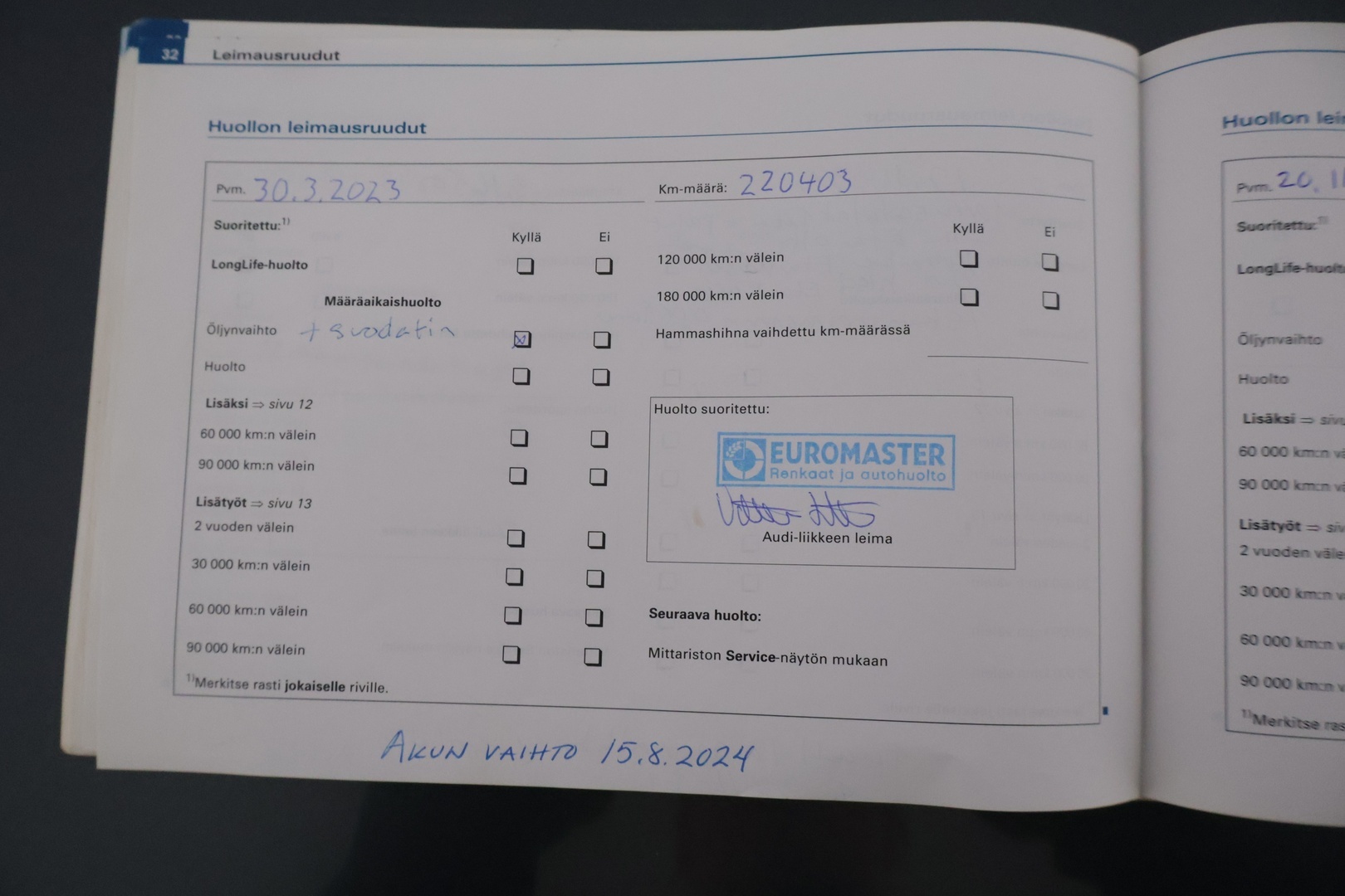 Audi A4 2005 B7 SEDAN 1.8T A 120kw *YritysOutlet - Myydään vain yrityksille* - *Pitkä leima / Juuri huollettu merkkiliikkeessä / Kahdet renkaat aluvanteilla * - Osta nyt, maksa vasta ensi vuonna