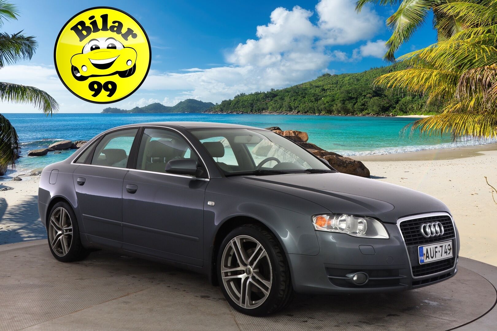 Audi A4 2005 B7 SEDAN 1.8T A 120kw *YritysOutlet - Myydään vain yrityksille* - *Pitkä leima / Juuri huollettu merkkiliikkeessä / Kahdet renkaat aluvanteilla * - Osta nyt, maksa vasta ensi vuonna