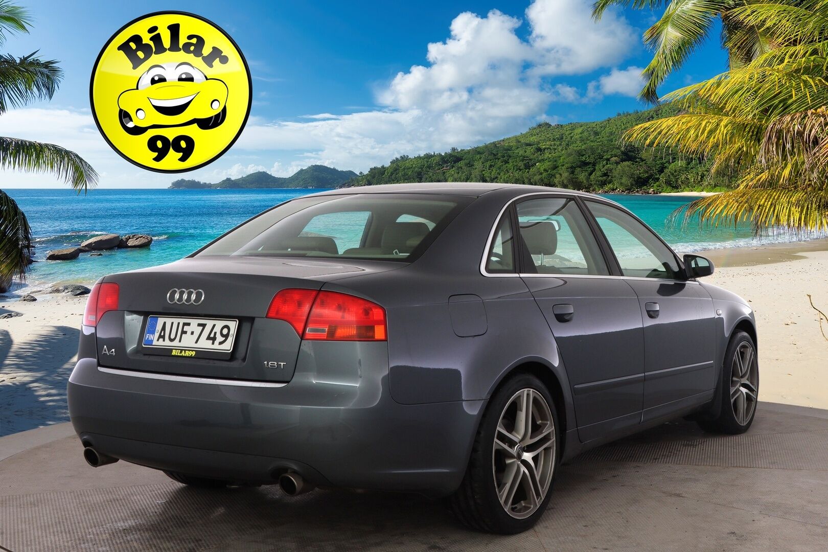 Audi A4 2005 B7 SEDAN 1.8T A 120kw *YritysOutlet - Myydään vain yrityksille* - *Pitkä leima / Juuri huollettu merkkiliikkeessä / Kahdet renkaat aluvanteilla * - Osta nyt, maksa vasta ensi vuonna