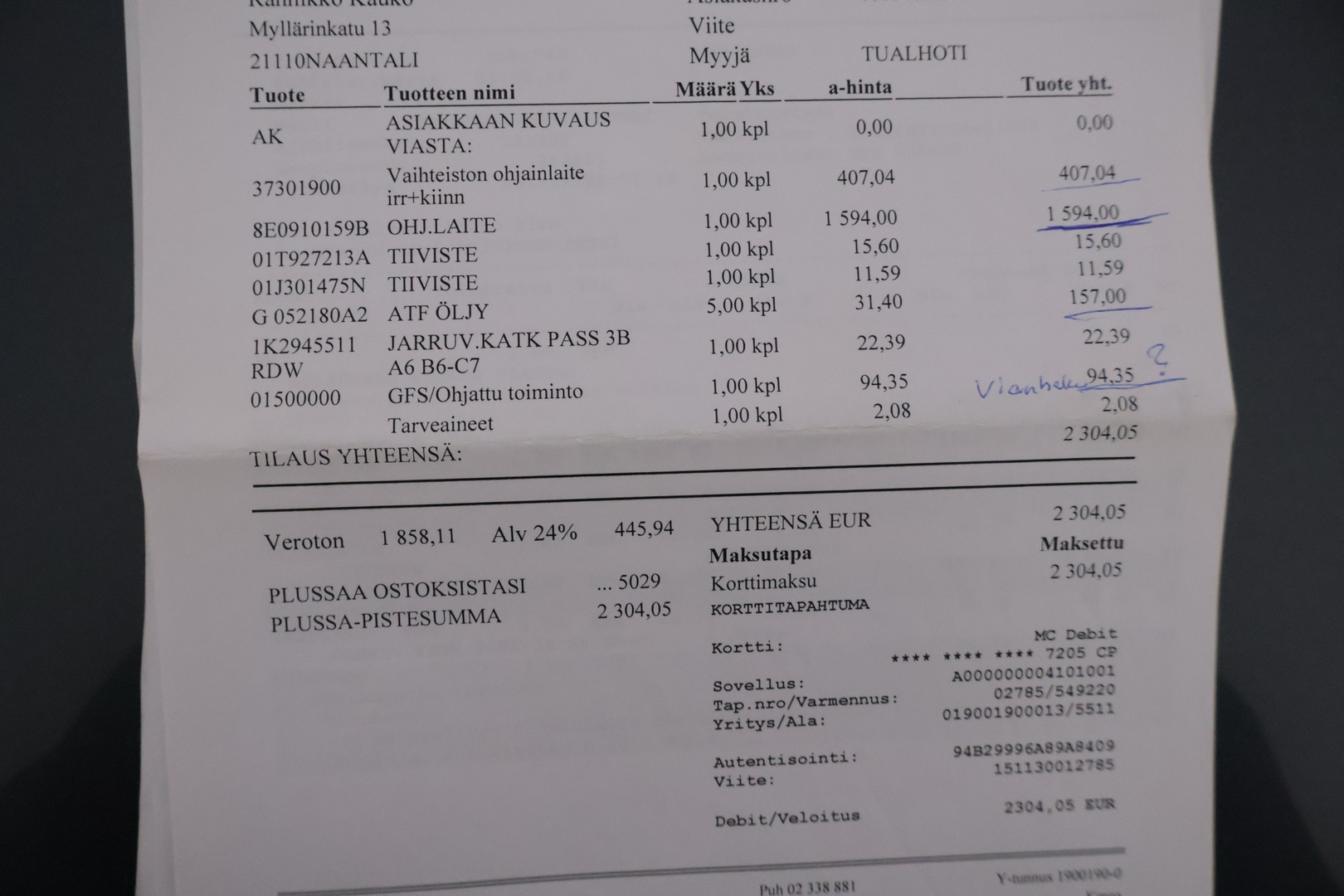 Audi A4 2005 B7 SEDAN 1.8T A 120kw *YritysOutlet - Myydään vain yrityksille* - *Pitkä leima / Juuri huollettu merkkiliikkeessä / Kahdet renkaat aluvanteilla * - Osta nyt, maksa vasta ensi vuonna