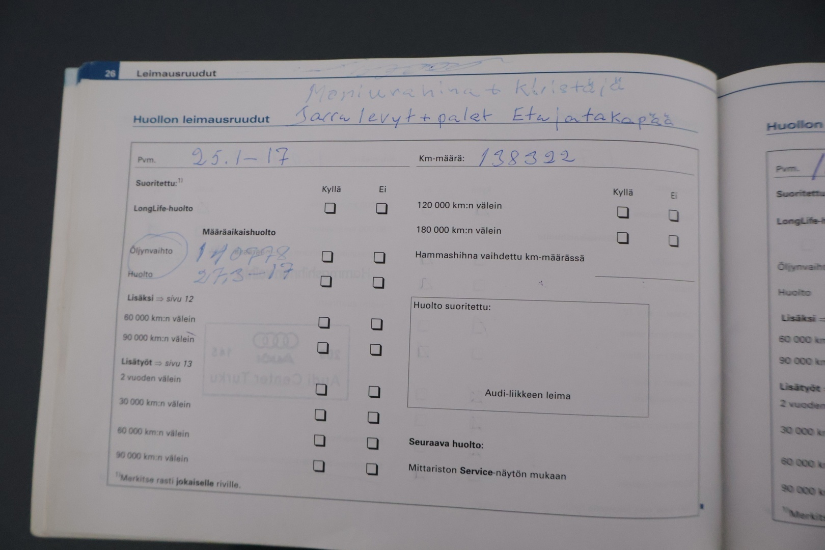 Audi A4 2005 B7 SEDAN 1.8T A 120kw *YritysOutlet - Myydään vain yrityksille* - *Pitkä leima / Juuri huollettu merkkiliikkeessä / Kahdet renkaat aluvanteilla * - Osta nyt, maksa vasta ensi vuonna