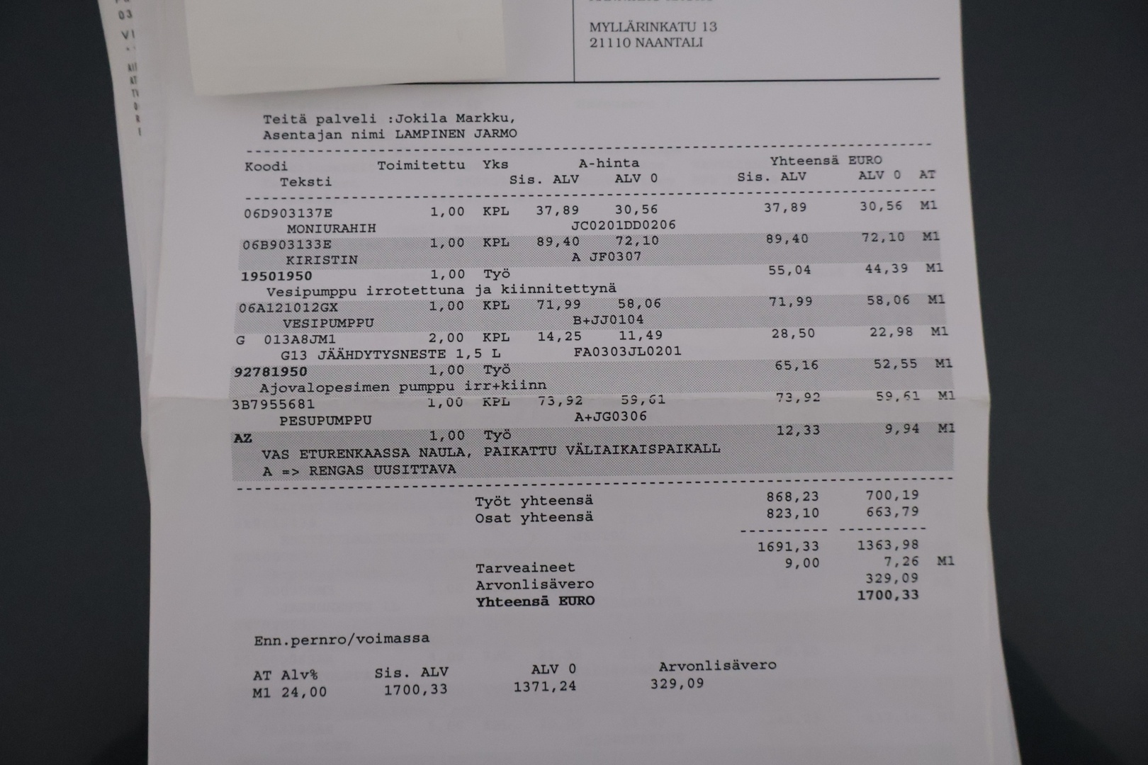 Audi A4 2005 B7 SEDAN 1.8T A 120kw *YritysOutlet - Myydään vain yrityksille* - *Pitkä leima / Juuri huollettu merkkiliikkeessä / Kahdet renkaat aluvanteilla * - Osta nyt, maksa vasta ensi vuonna