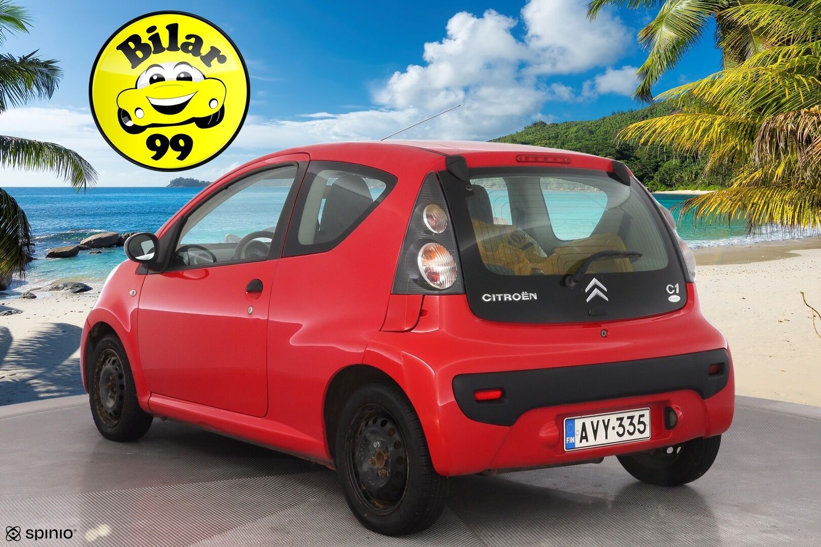 Citroen C1 2009 1,0i Economique 3ov YritysOutlet - Myydään vain yrityksille - Suomi-auto / Kahdet renkaat / Huoltokirja / Siisti! 