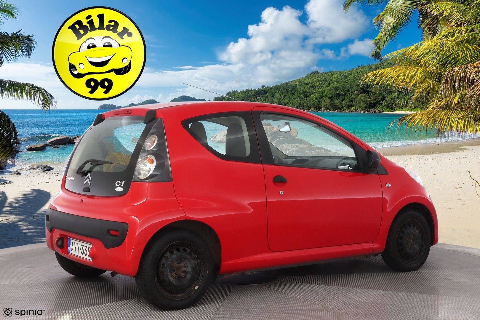 Citroen C1 2009 1,0i Economique 3ov YritysOutlet - Myydään vain yrityksille - Suomi-auto / Kahdet renkaat / Huoltokirja / Siisti! 