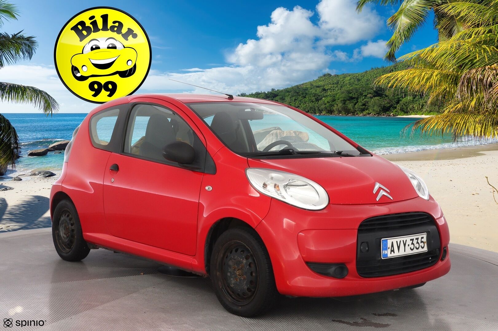 Citroen C1 2009 1,0i Economique 3ov YritysOutlet - Myydään vain yrityksille - Suomi-auto / Kahdet renkaat / Huoltokirja / Siisti! 
