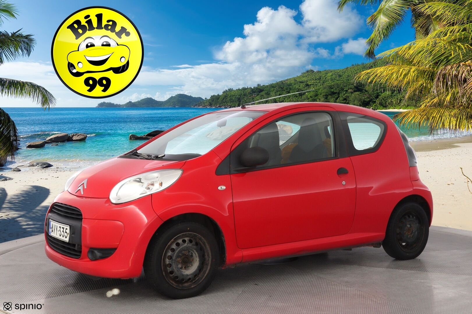 Citroen C1 2009 1,0i Economique 3ov YritysOutlet - Myydään vain yrityksille - Suomi-auto / Kahdet renkaat / Huoltokirja / Siisti! 