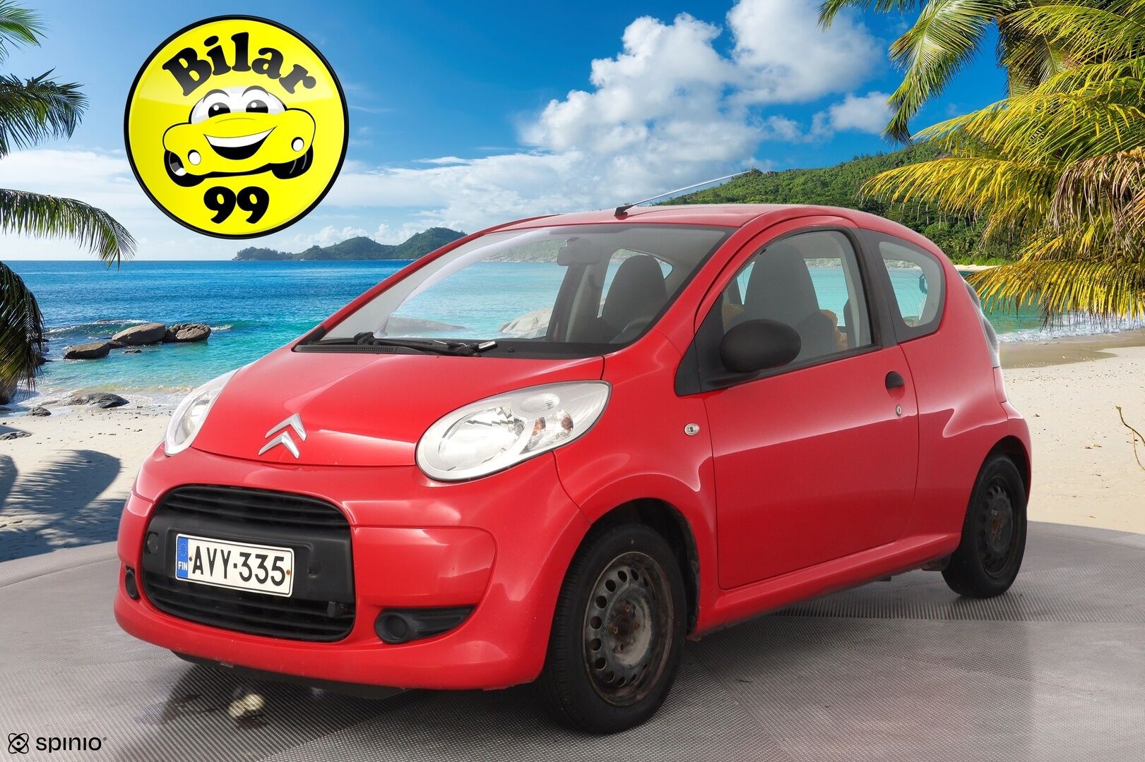 Citroen C1 2009 1,0i Economique 3ov YritysOutlet - Myydään vain yrityksille - Suomi-auto / Kahdet renkaat / Huoltokirja / Siisti! 