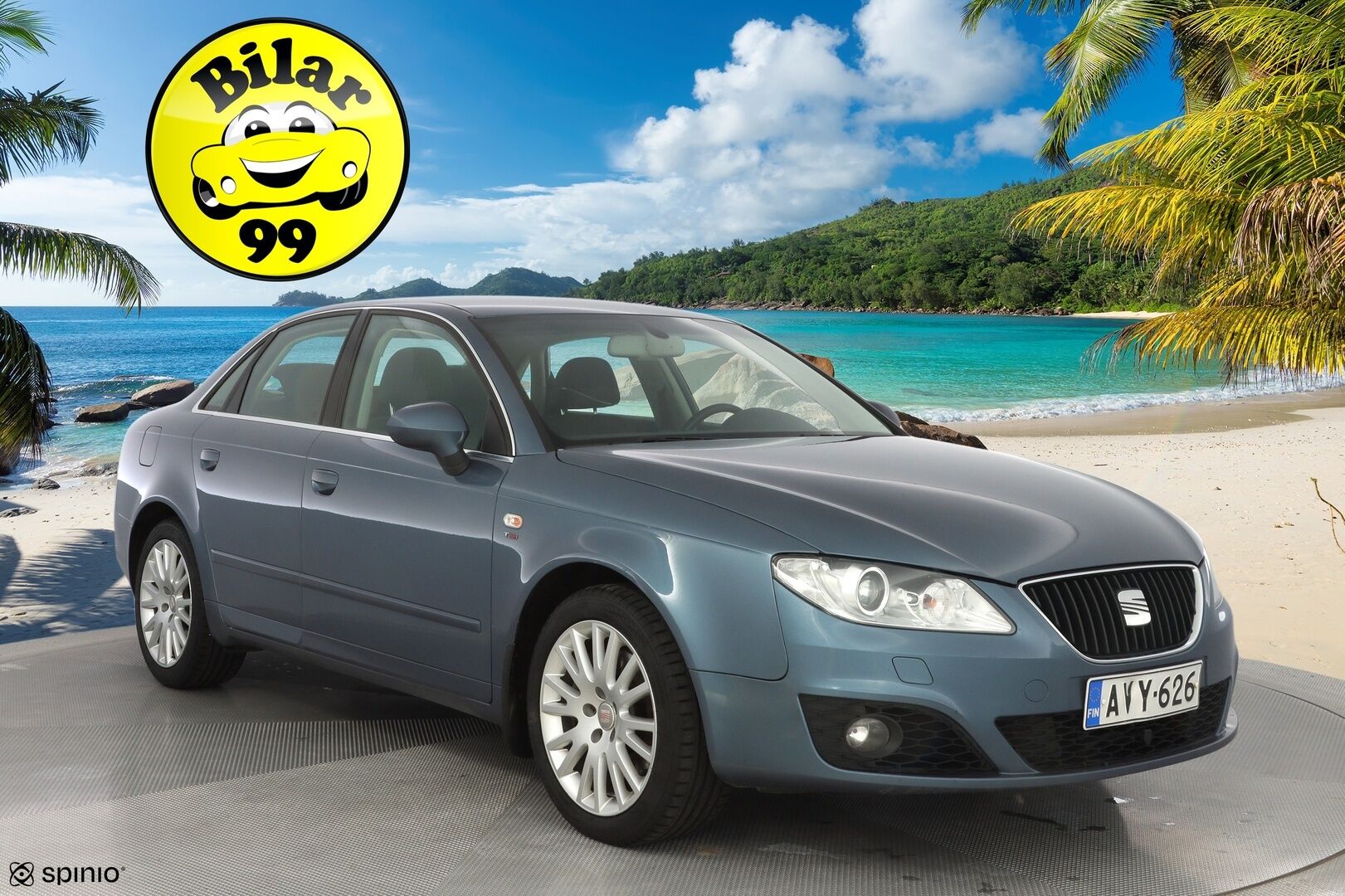 Seat Exeo 2009 2,0 TSI Style *Ilmastointi / Vakkari / Lohko* - Juuri katsastettu & Huollettu / Tehokkaammalla moottorilla / Siisti / Suomi-auto