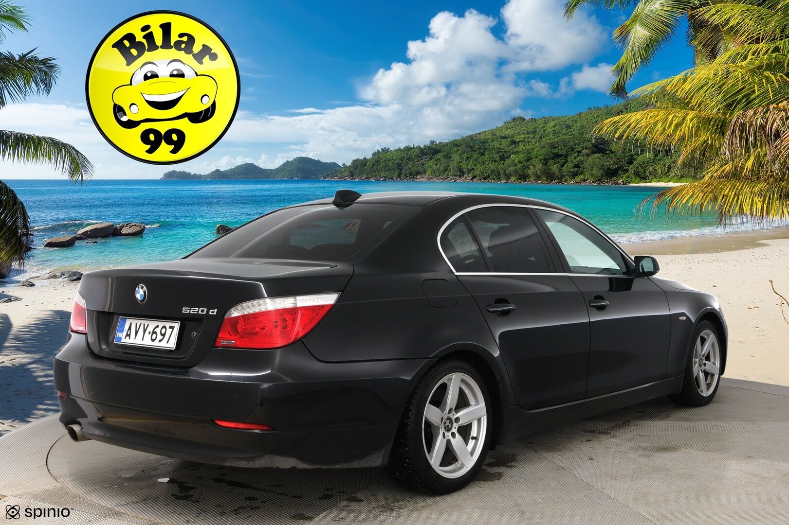 BMW 520 2010 E60 Sedan Business / Tämä auto myydään YritysOutlet -valikoimasta vain yritykselle - Lohkolämmitin+Sisäpuhallin / Bixenon / Tutkat / 2x alumiinivanteet