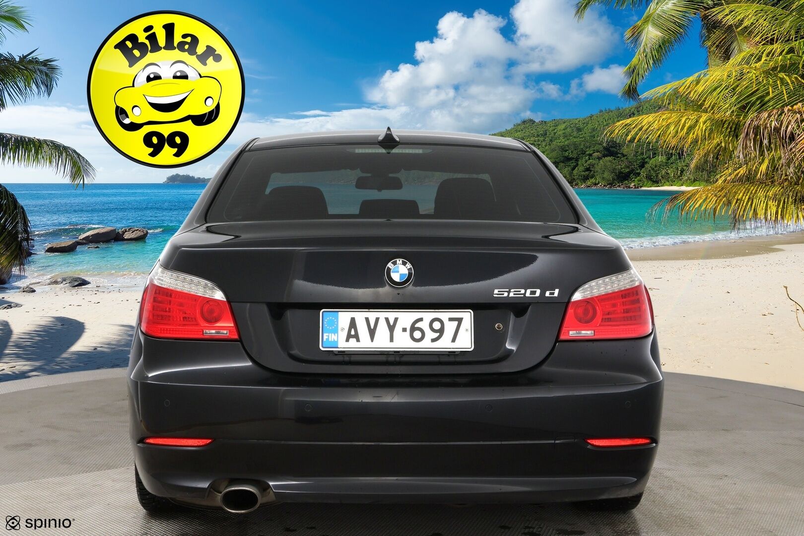 BMW 520 2010 E60 Sedan Business / Tämä auto myydään YritysOutlet -valikoimasta vain yritykselle - Lohkolämmitin+Sisäpuhallin / Bixenon / Tutkat / 2x alumiinivanteet