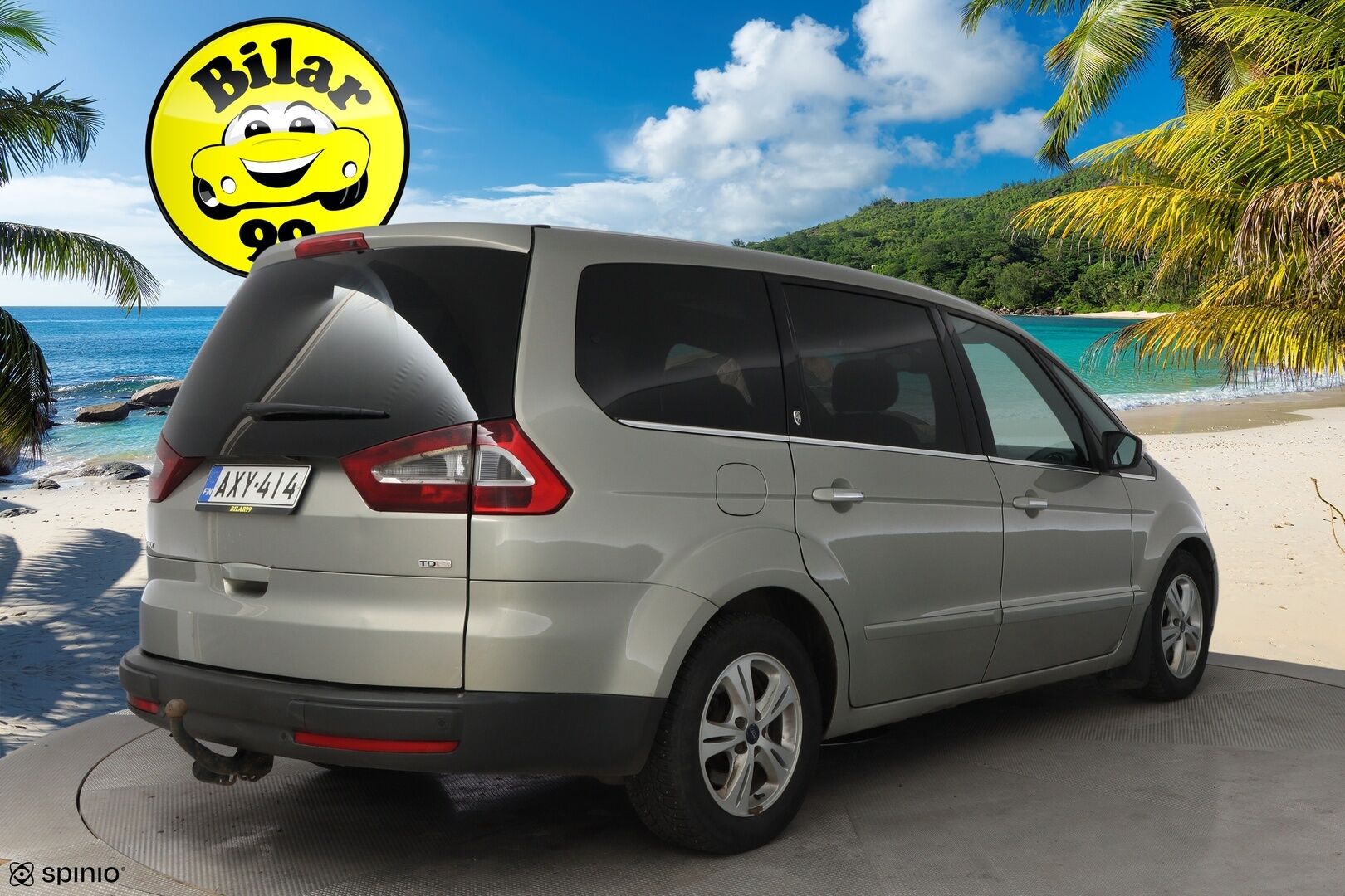 Ford Galaxy 2010 2,0 TDCi 140 hv autom. DPF Ghia Business A6 5-ovinen - YritysOutlet - Myydään vain yrityksille