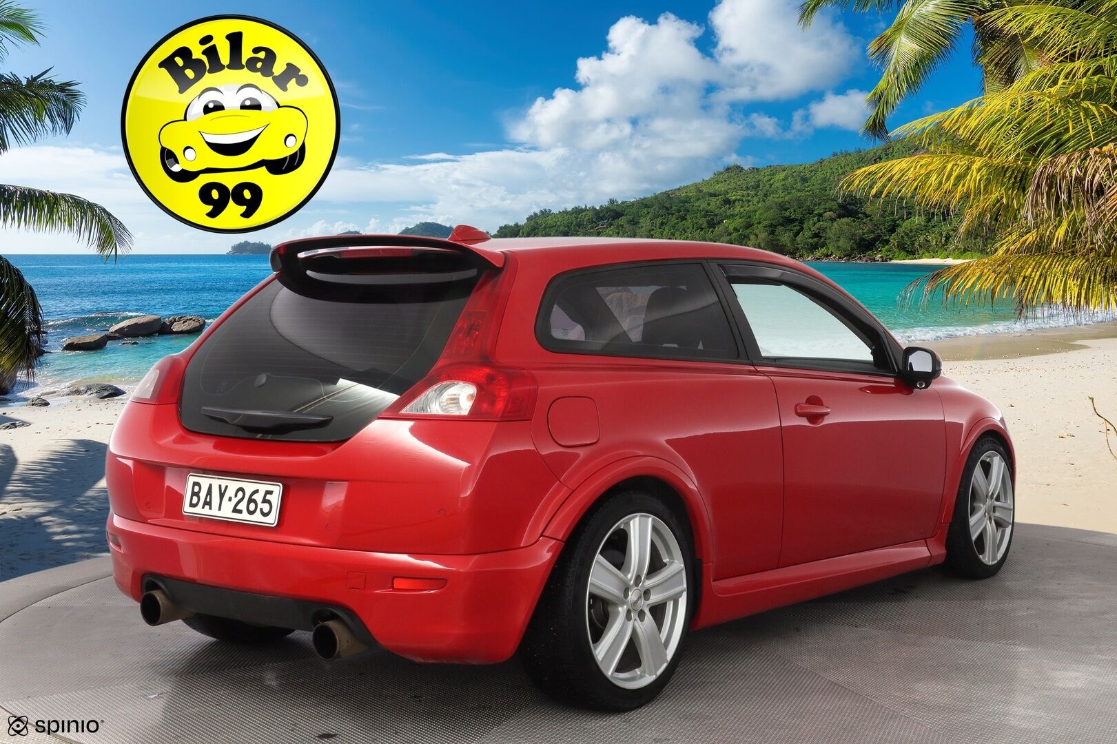 Volvo C30 2007 T5 (220 hv) Summum aut *BLIS / Muistipenkki / Tutkat / Nahat* - TODELLA säännölliset huollot / Jakohihna vaihdettu 09.2025 / Suomi-auto / Kahdet renkaat aluvantein