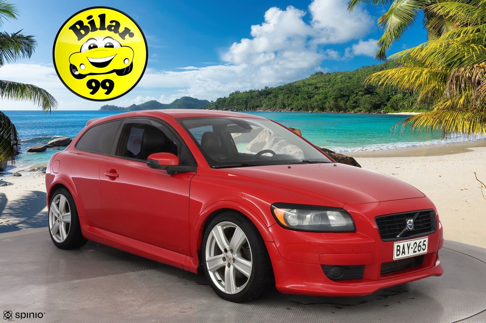 Volvo C30 2007 T5 (220 hv) Summum aut *BLIS / Muistipenkki / Tutkat / Nahat* - TODELLA säännölliset huollot / Jakohihna vaihdettu 09.2025 / Suomi-auto / Kahdet renkaat aluvantein