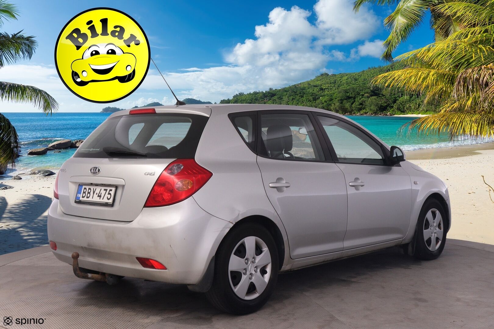 Kia Ceed 2007 5D CEED MPV 1.6CRDI - Myydään Huutokaupat.com - | 1-om. Suomiauto | Lohko | Ilmastointi | Kahdet renkaat | 