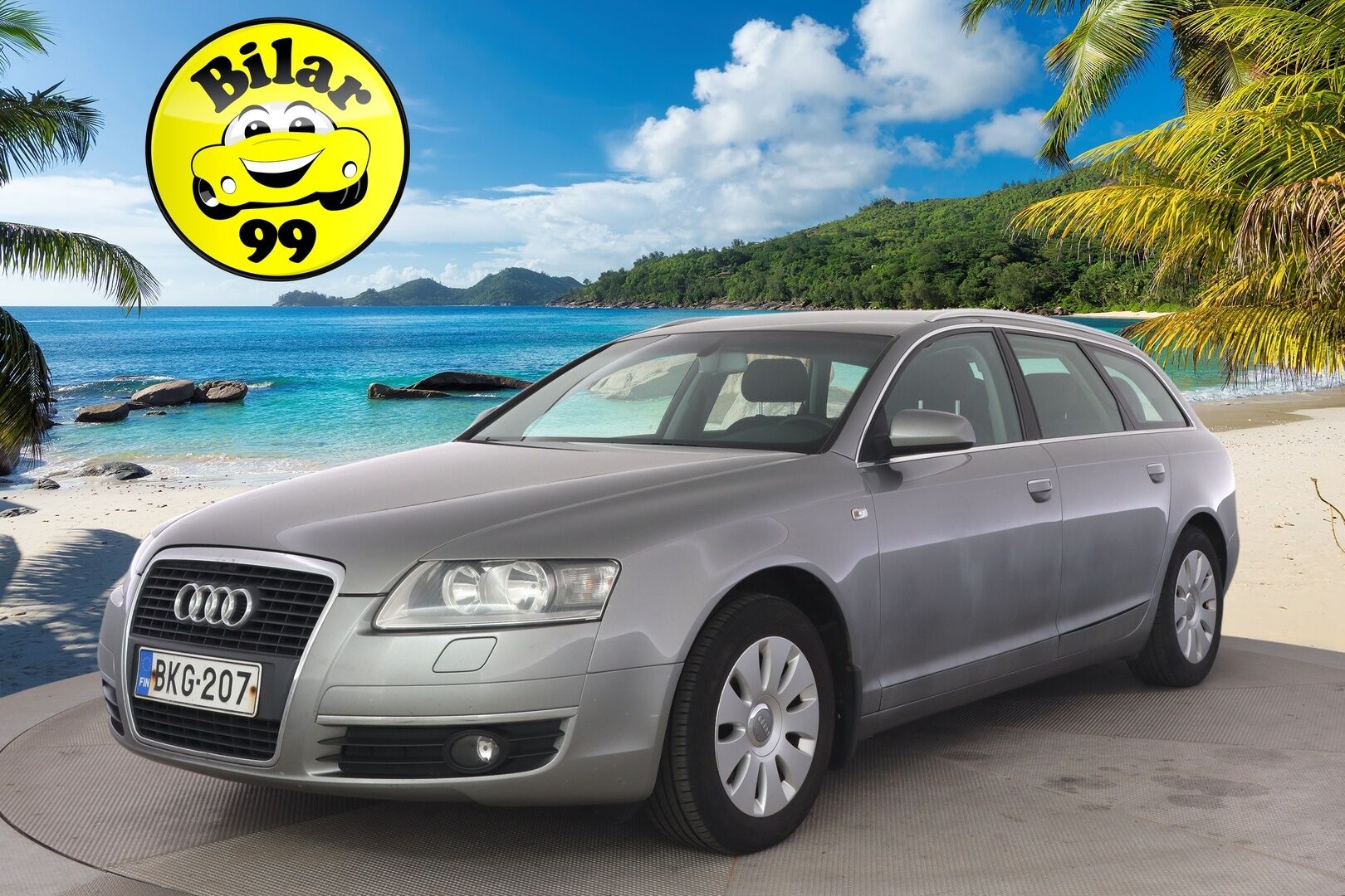 Audi A6 2006 5D A6 AVANT 2.4 AUTOMATIC-4F/286 - Huutokaupat.com / Aukoton katsastus historia / 2 hyvät renkaat / Katso huollot!