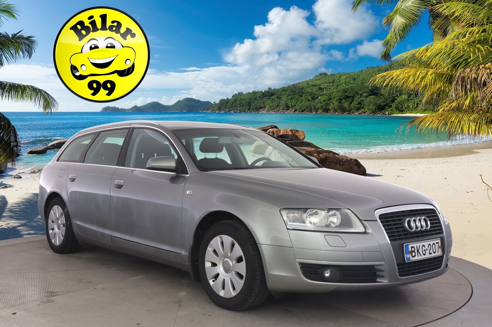 Audi A6 2006 5D A6 AVANT 2.4 AUTOMATIC-4F/286 - Huutokaupat.com / Aukoton katsastus historia / 2 hyvät renkaat / Katso huollot!